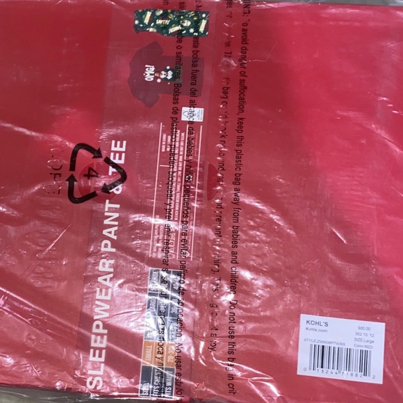 Men's Elf Will Ferell Tee & Sleep Pants Set - Picture 11 of 12